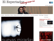 Tablet Screenshot of elespectadorimaginario.com